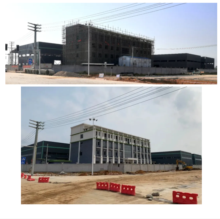 復建進行時，萬磊廣西30畝生產基地建設進度大事記